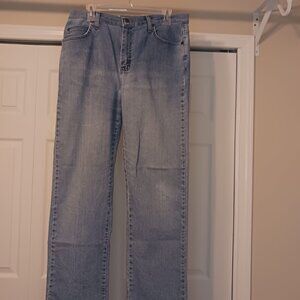 #284 - Lee Blue Relaxed Fit at the Waist Jeans Size 12